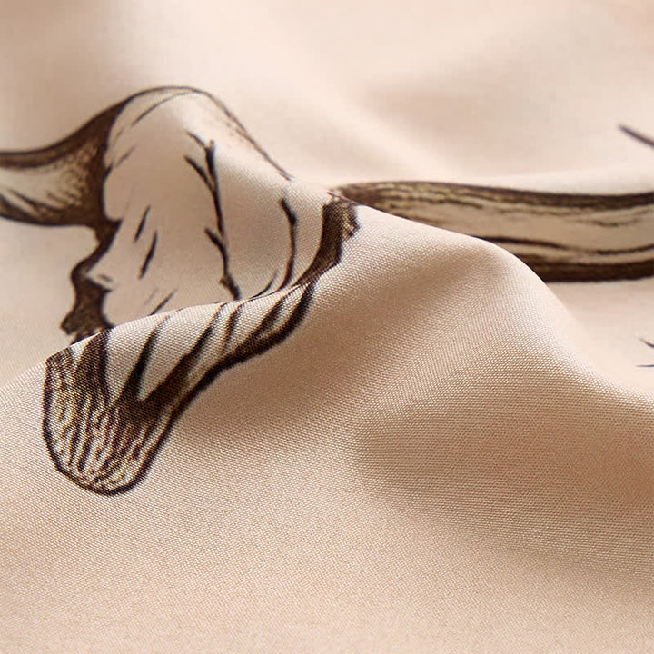 Men's Modern Retro Howdy Rodeo Bull Rider Print Shirt - image 6
