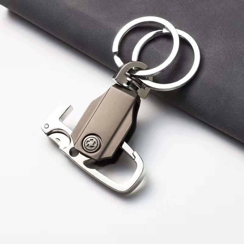 EDC-Tool Small Knife Bottle Opener Gyro Keychain - image 5