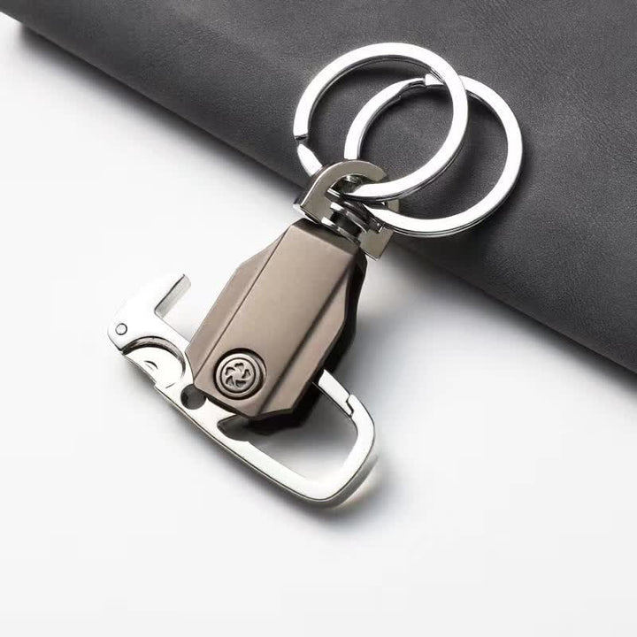 EDC-Tool Small Knife Bottle Opener Gyro Keychain - image 5