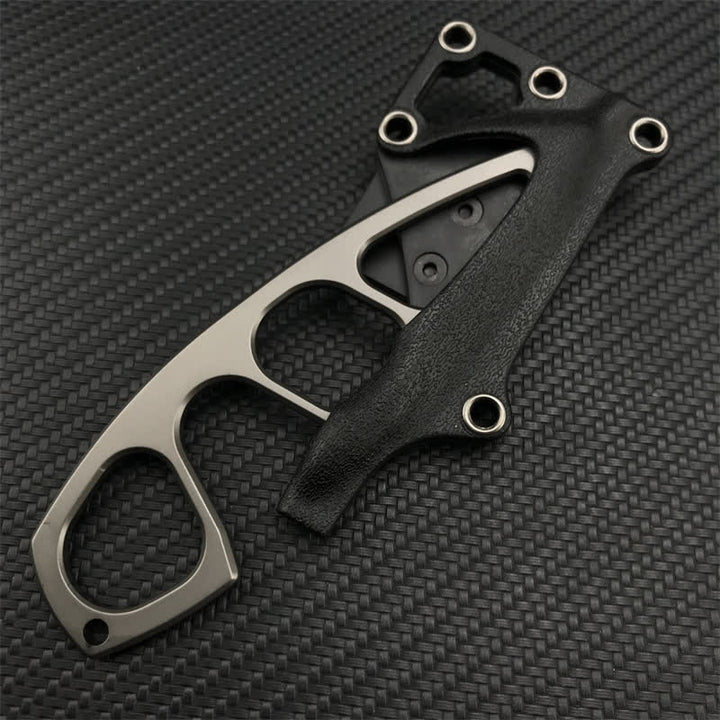 Ultra-Light Skeleton Design Knife EDC-Tool With Sheath  - image 6