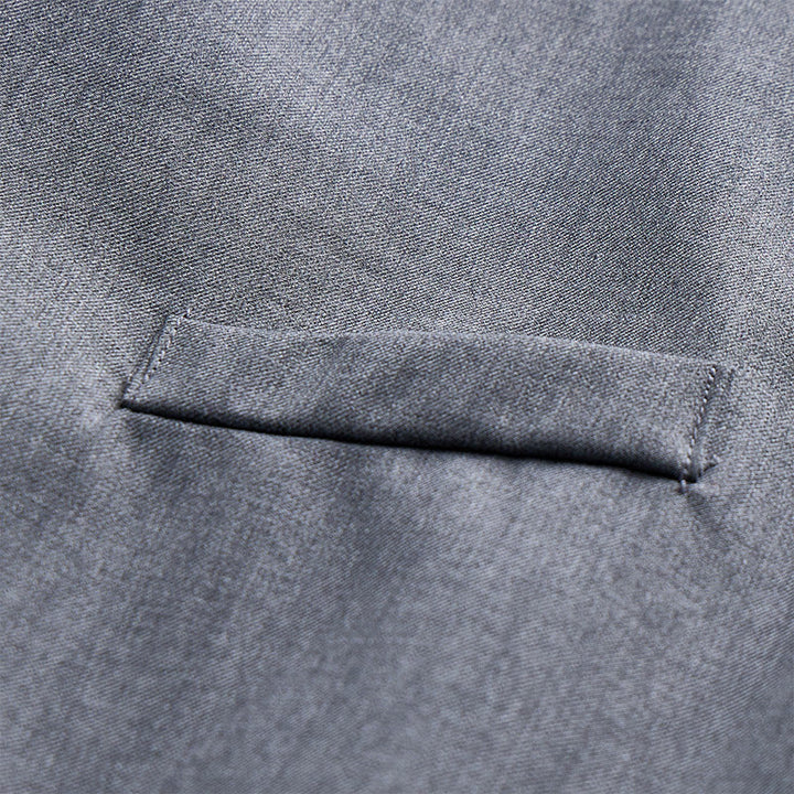Men's Modern Tailored Asymmetric Lapel Formal Suit Vest - image 7
