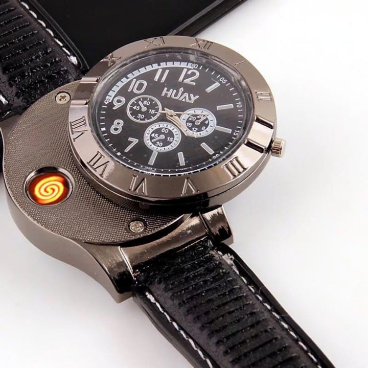 Tactical USB Rechargeable Wrist Watch Lighter  - image 0