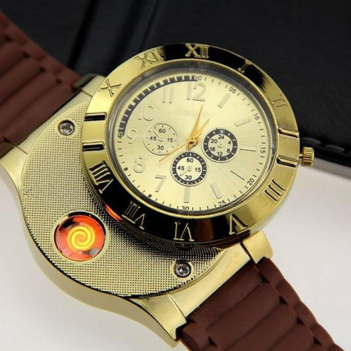 Tactical USB Rechargeable Wrist Watch Lighter  - Style #2 - image 5