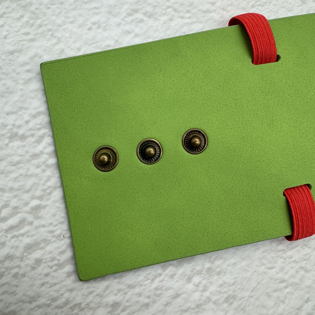 Minimalist Edc Leather Cash Scroll Wallet With Snap Closure - image 5