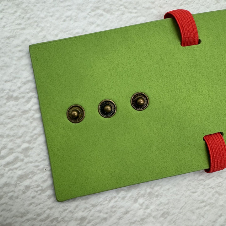 Minimalist Edc Leather Cash Scroll Wallet With Snap Closure - image 5