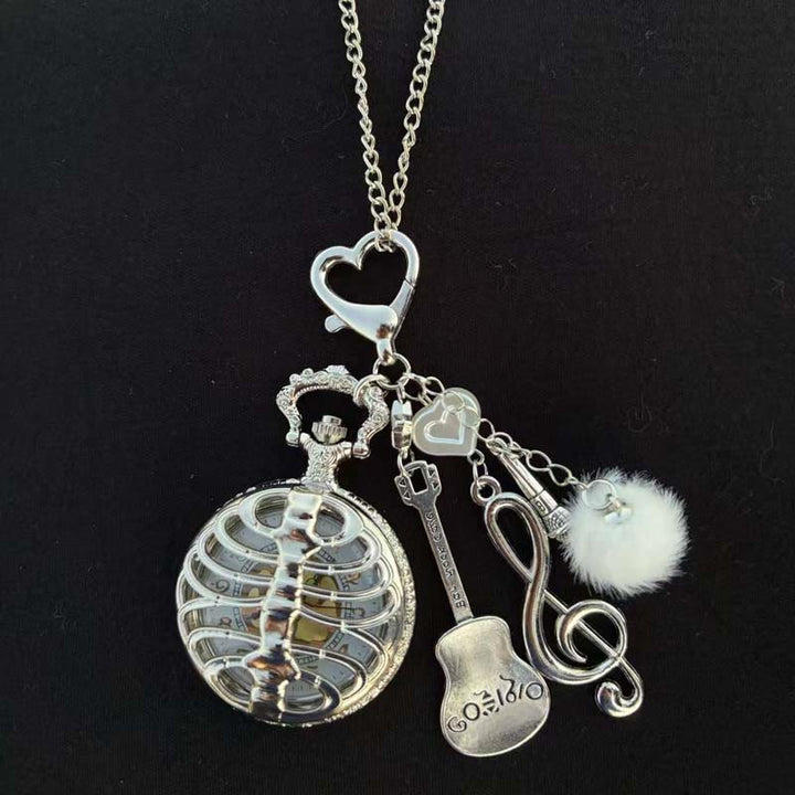 Fashion Decor Ornament Coquette Hollow Pocket Watch With Charms - Style #18 - image 23