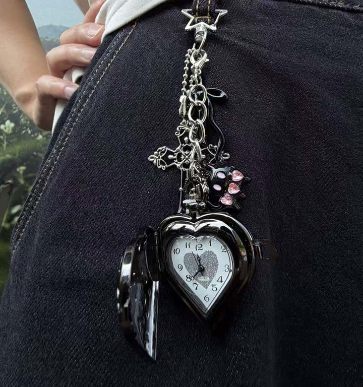 Fashion Decor Ornament Coquette Hollow Pocket Watch With Charms - image 27