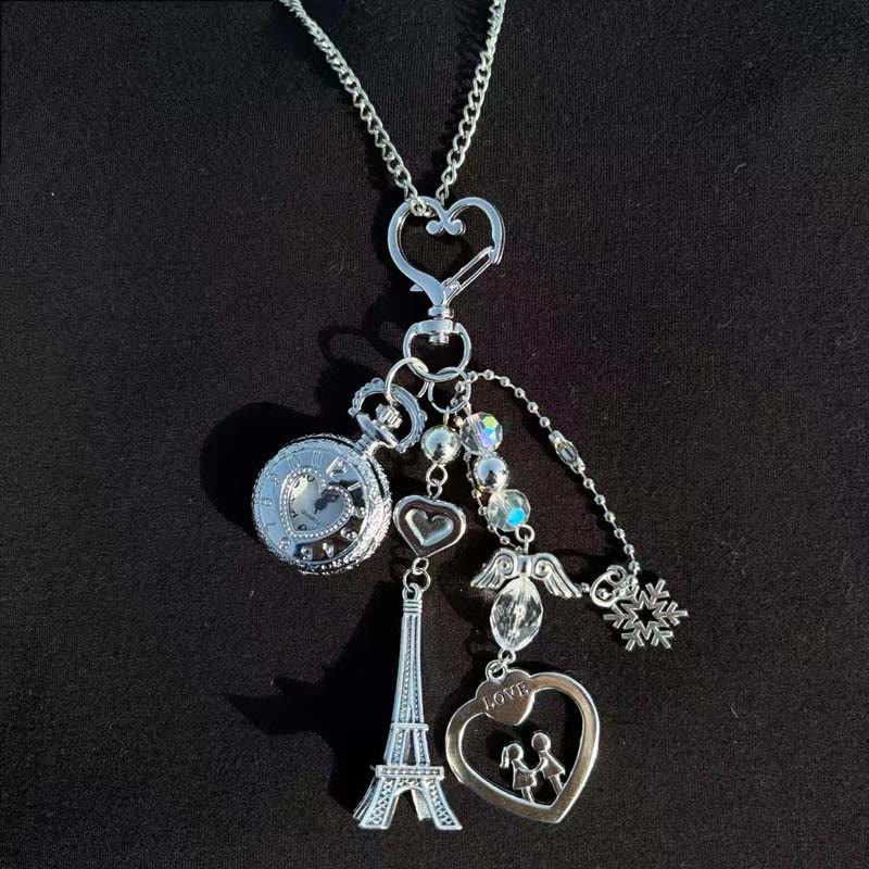 Fashion Decor Ornament Coquette Hollow Pocket Watch With Charms - Style #19 - image 24