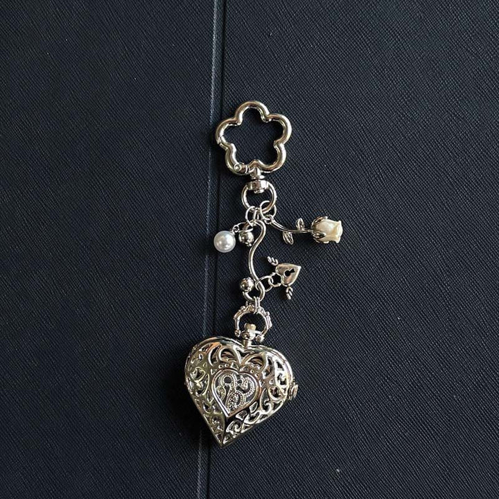 Fashion Decor Ornament Coquette Hollow Pocket Watch With Charms - Style #10 - image 15