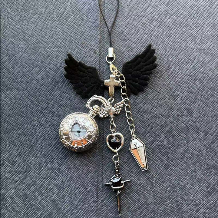 Fashion Decor Ornament Coquette Hollow Pocket Watch With Charms - Style #8 - image 13
