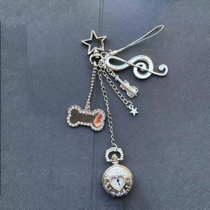 Fashion Decor Ornament Coquette Hollow Pocket Watch With Charms - Style #5 - image 10
