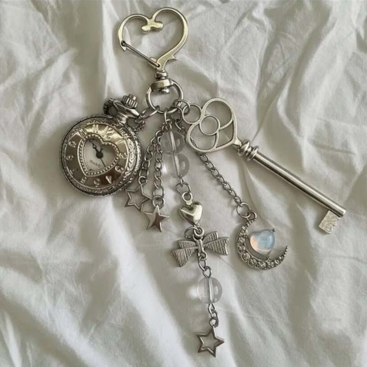 Fashion Decor Ornament Coquette Hollow Pocket Watch With Charms - Style #2 - image 7