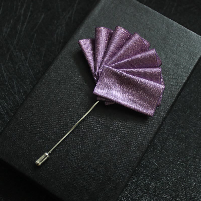Men's 2-in-1 Lapel Pin And Pocket Square Insert - Style #20 - image 22