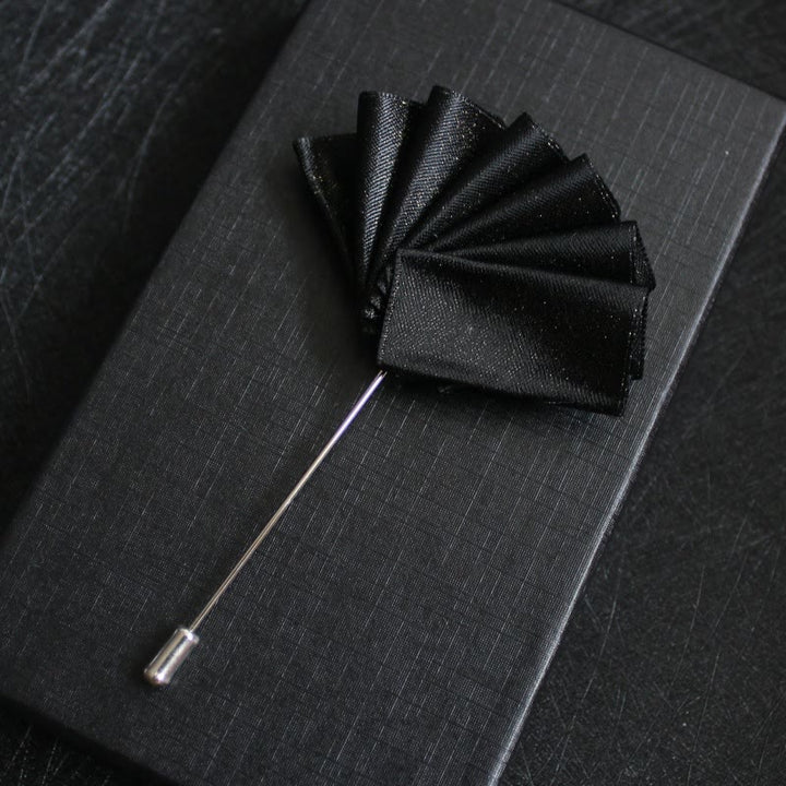 Men's 2-in-1 Lapel Pin And Pocket Square Insert - Style #30 - image 32
