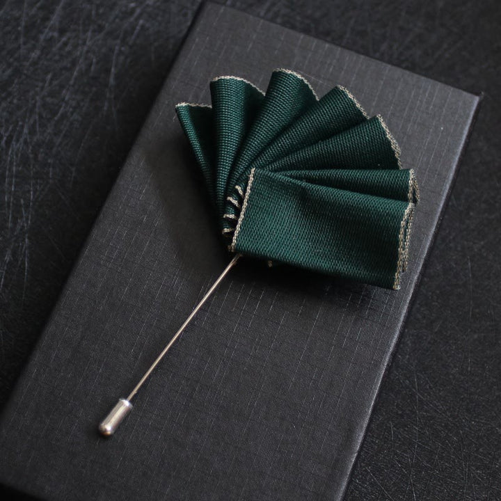 Men's 2-in-1 Lapel Pin And Pocket Square Insert - Style #40 - image 42