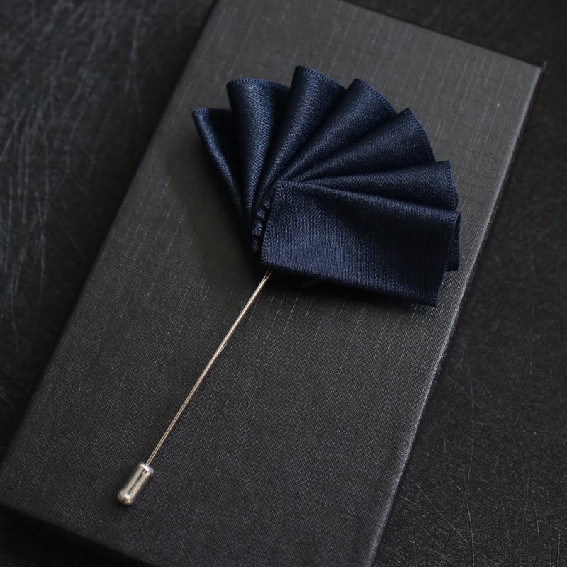 Men's 2-in-1 Lapel Pin And Pocket Square Insert - Style #28 - image 30