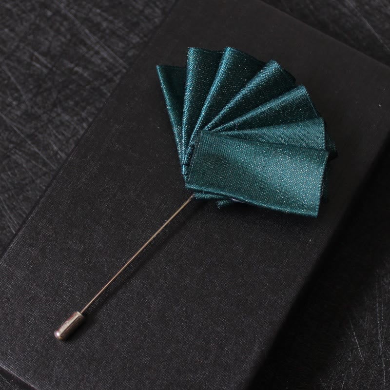 Men's 2-in-1 Lapel Pin And Pocket Square Insert - Style #32 - image 34