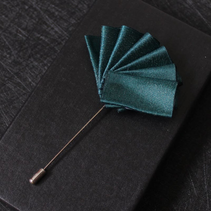 Men's 2-in-1 Lapel Pin And Pocket Square Insert - Style #32 - image 34