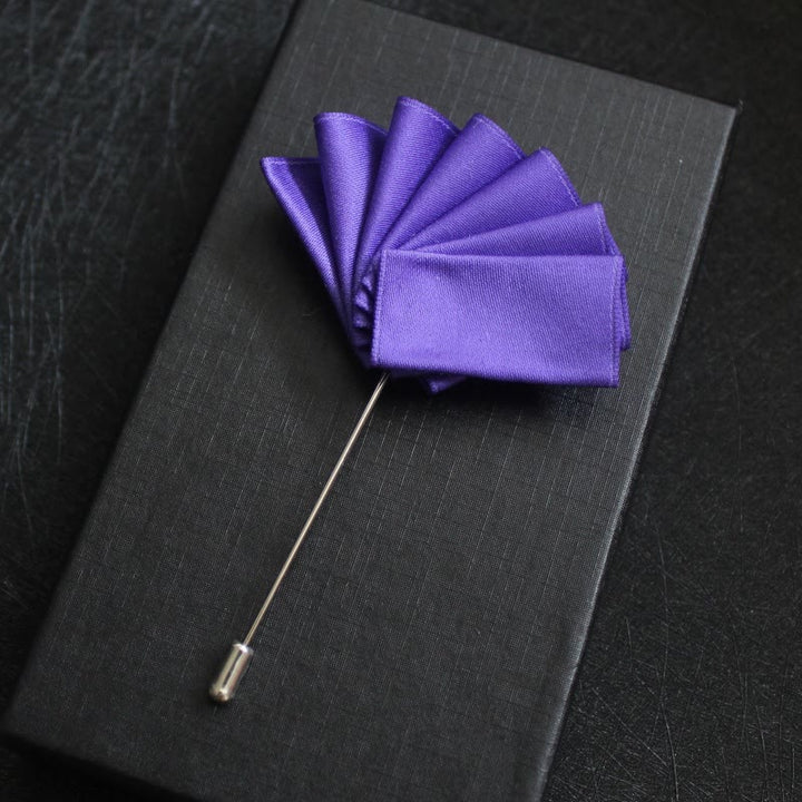Men's 2-in-1 Lapel Pin And Pocket Square Insert - Style #36 - image 38