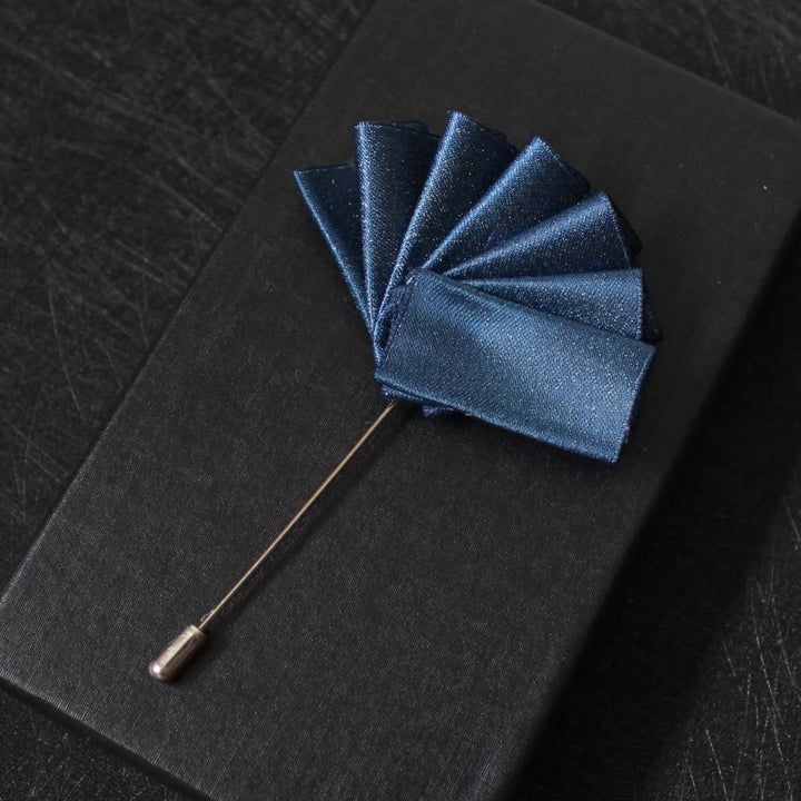 Men's 2-in-1 Lapel Pin And Pocket Square Insert - Style #29 - image 31