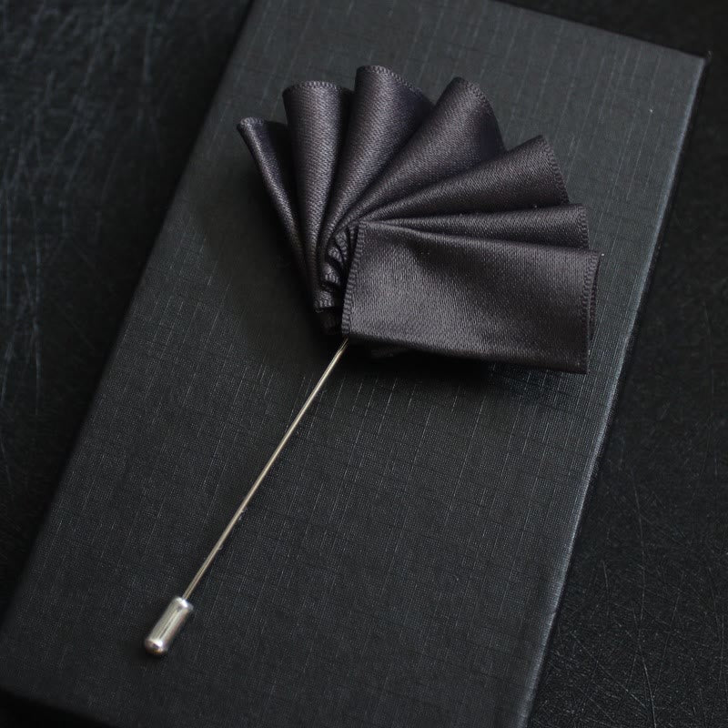 Men's 2-in-1 Lapel Pin And Pocket Square Insert - Style #35 - image 37