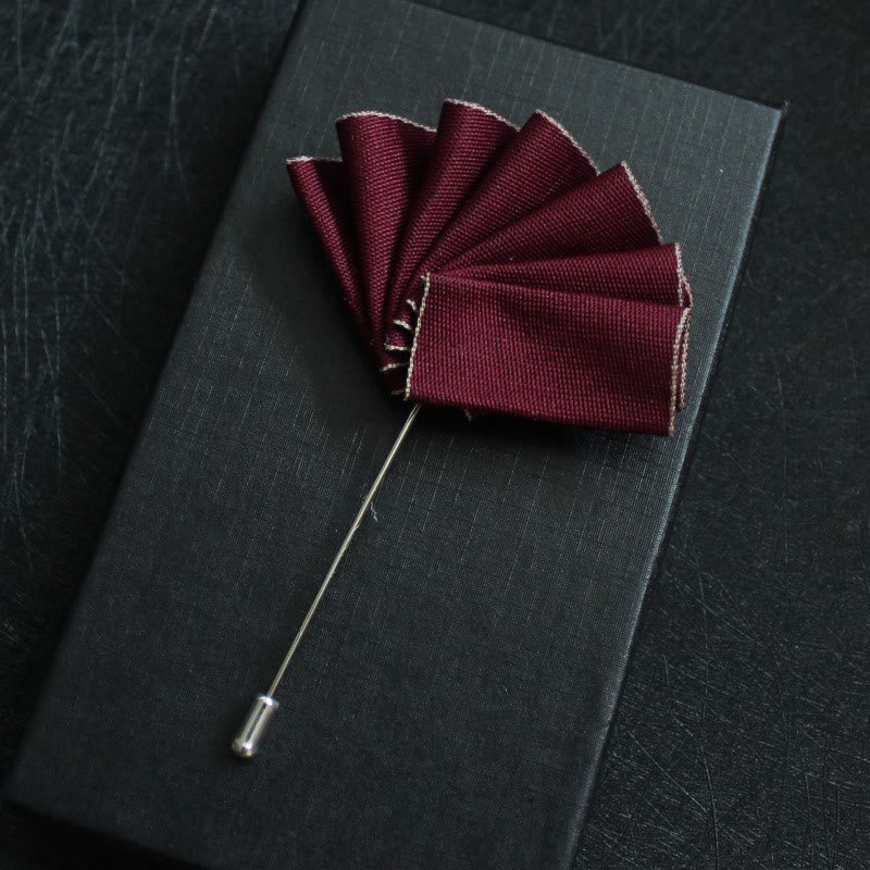 Men's 2-in-1 Lapel Pin And Pocket Square Insert - Style #39 - image 41