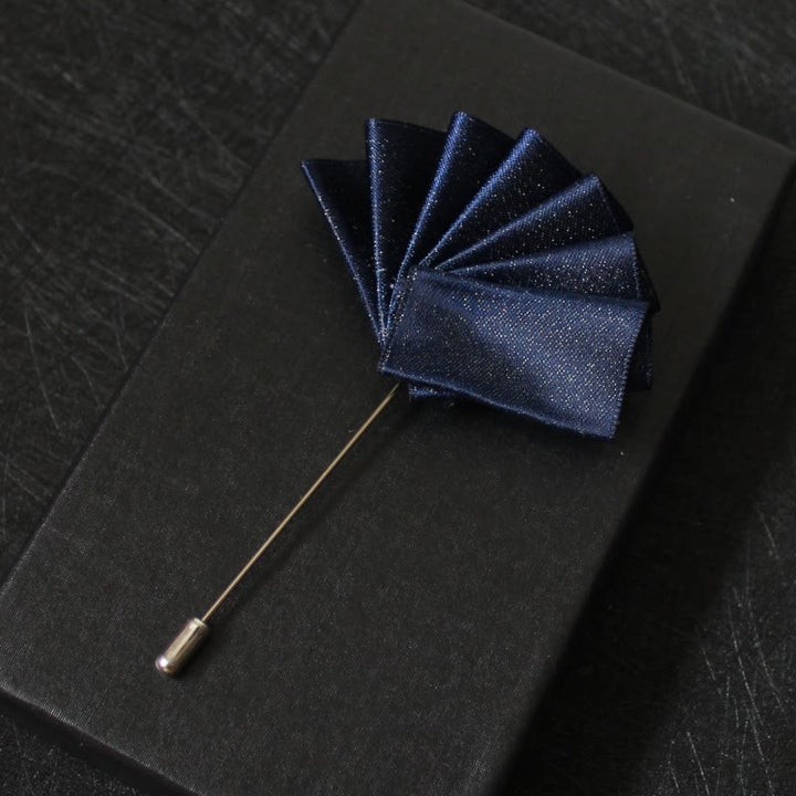 Men's 2-in-1 Lapel Pin And Pocket Square Insert - Style #33 - image 35