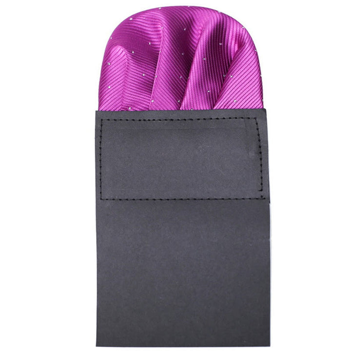 The Pop Of Color Pre-Folded Pocket Square Card Insert - Purple - image 11