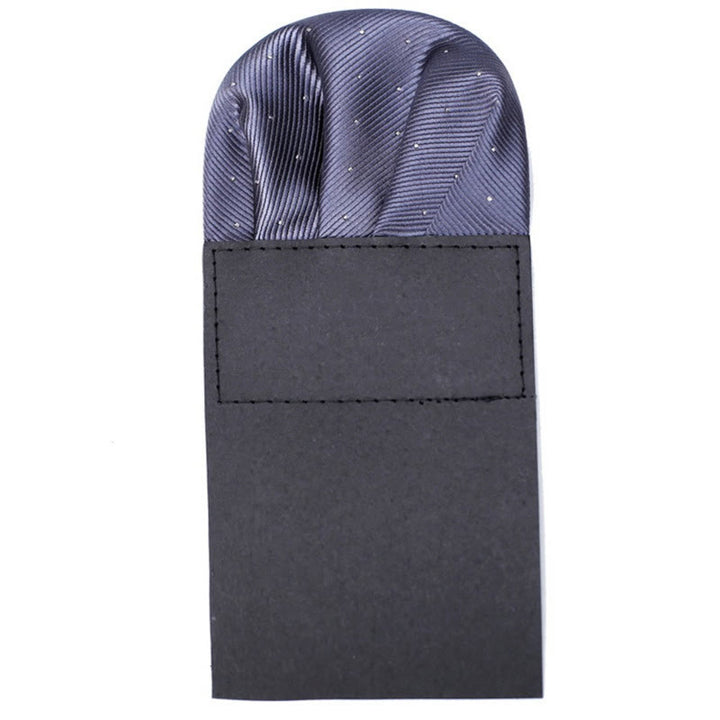 The Pop Of Color Pre-Folded Pocket Square Card Insert - SlateGray - image 14