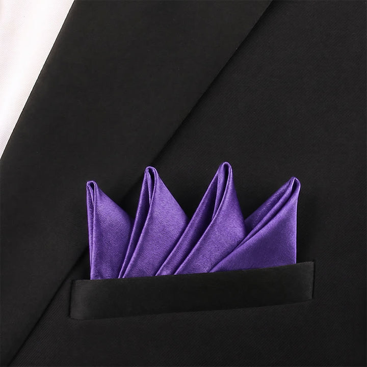 Four-Point Crown Pre-Folded Pocket Square Card Insert - image 0