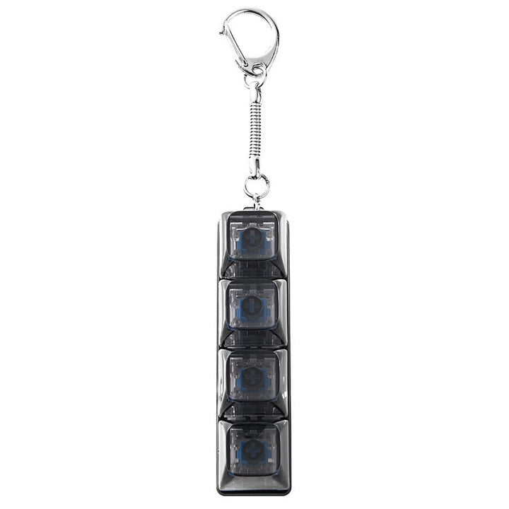 Mechanical Keyboard Fidget Toy Keychain For Anxiety Relief - image 4