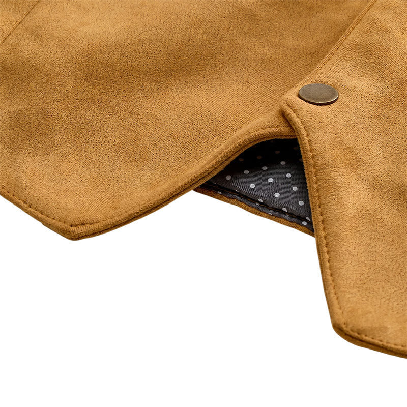 Men's Western Suede Look Casual Layering Vest - image 8