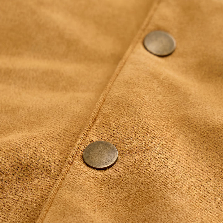 Men's Western Suede Look Casual Layering Vest - image 6