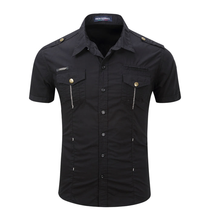 Men's Outdoor Modern Military Style Workwear Shirt - image 14
