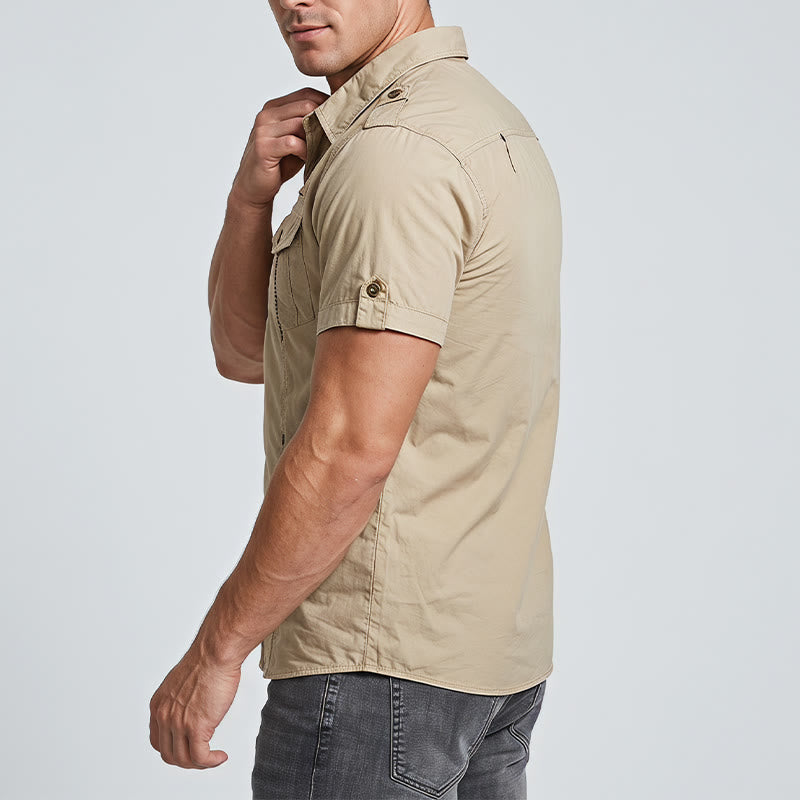 Men's Outdoor Modern Military Style Workwear Shirt - image 3