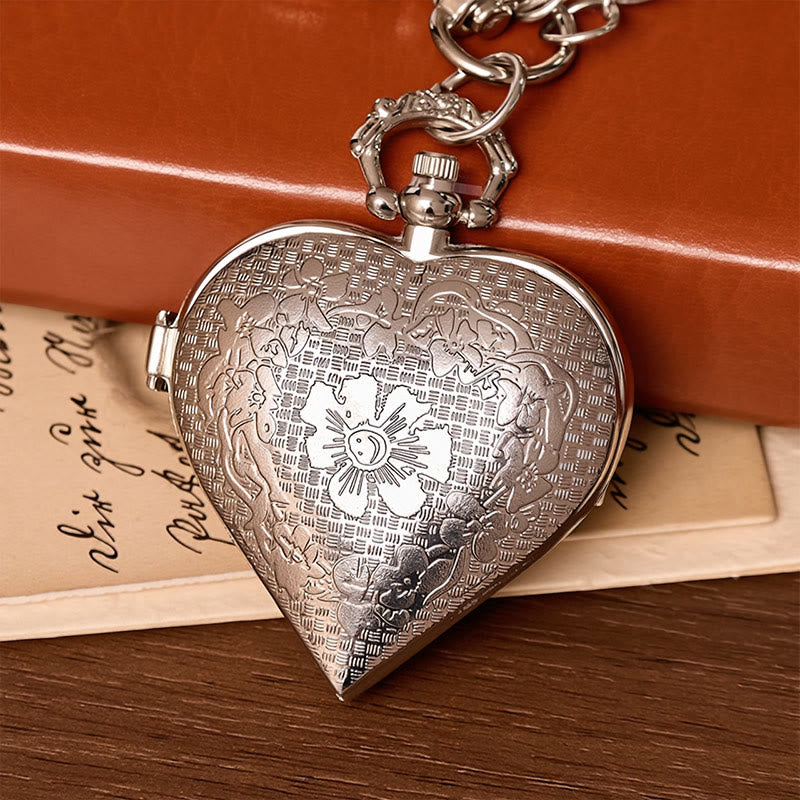 Fashion Decor Ornament Coquette Hollow Pocket Watch With Charms - image 4