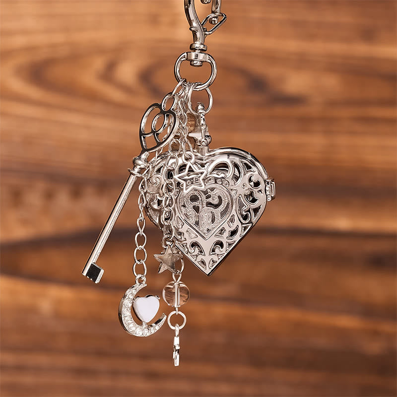 Fashion Decor Ornament Coquette Hollow Pocket Watch With Charms - image 1