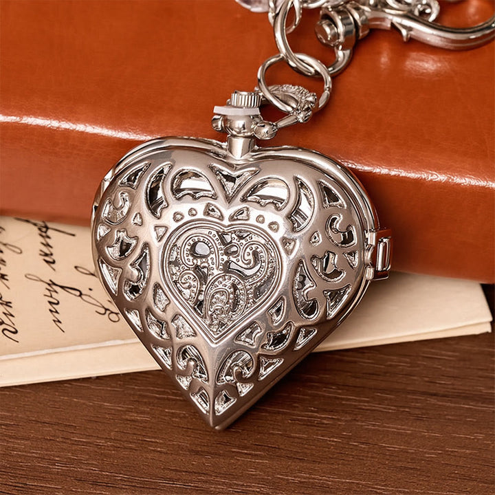 Fashion Decor Ornament Coquette Hollow Pocket Watch With Charms - image 2