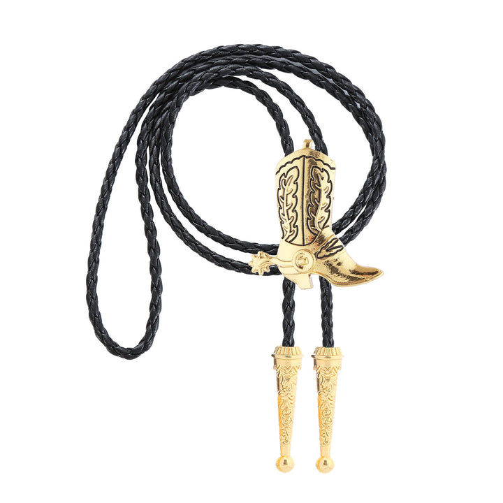 Western Vintage Cowboy Boot Bolo Tie - image 5
