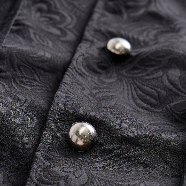 Men's British Court Style Western Party Suit Vest - image 5