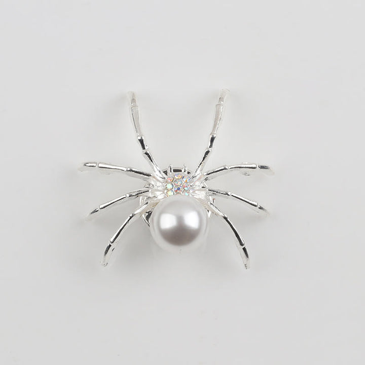 1 Pair Pearl Web Spider Snap-On Shirt Insect Button Covers - image 7