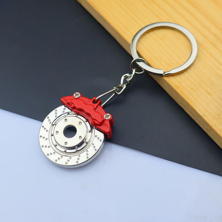 Mini Modern Car Parts Design Keychain Collection - Red Brake - image 16