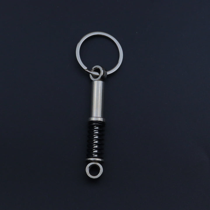 Mini Modern Car Parts Design Keychain Collection - Black Shock Absorber - image 8