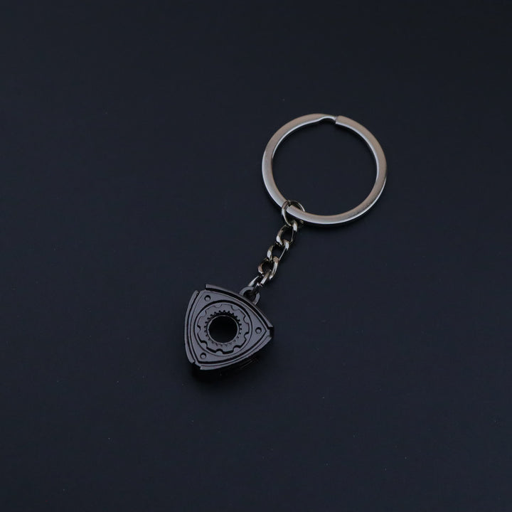 Mini Modern Car Parts Design Keychain Collection - Black Rotor - image 4