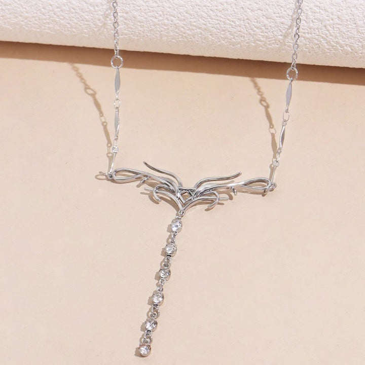 Women's Boho Rhinestone Fairy Belly Waist Chain - image 6