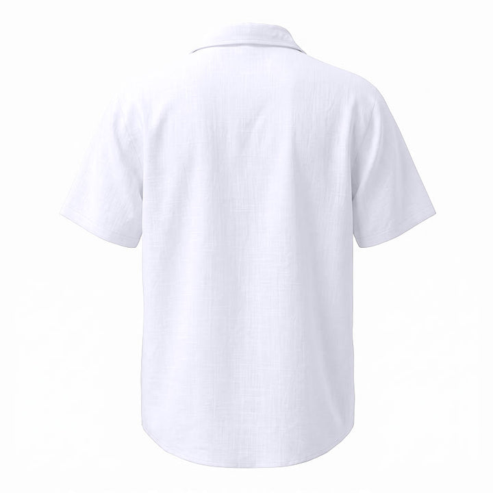 Men's Solid Color Daily Office Casual Pure Cotton Shirts - image 13