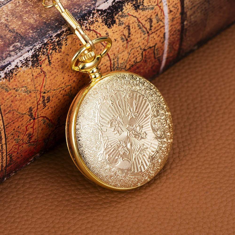  Vintage Engraved Timeless Heirloom Pocket Watch - image 1