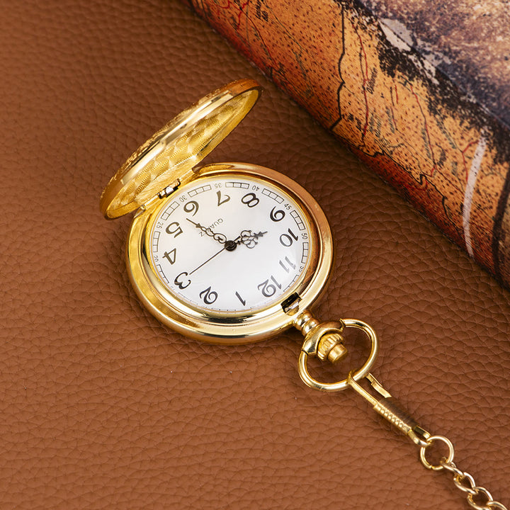  Vintage Engraved Timeless Heirloom Pocket Watch - image 2