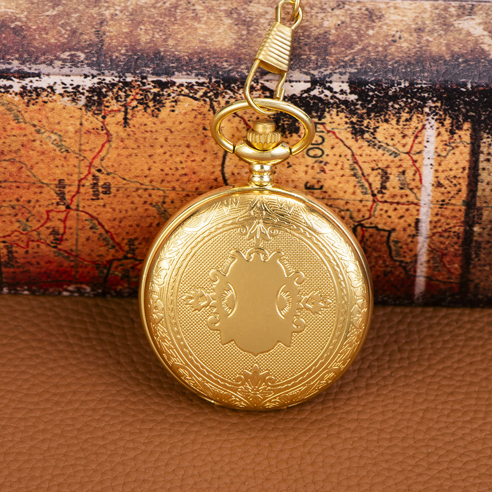  Vintage Engraved Timeless Heirloom Pocket Watch - image 4