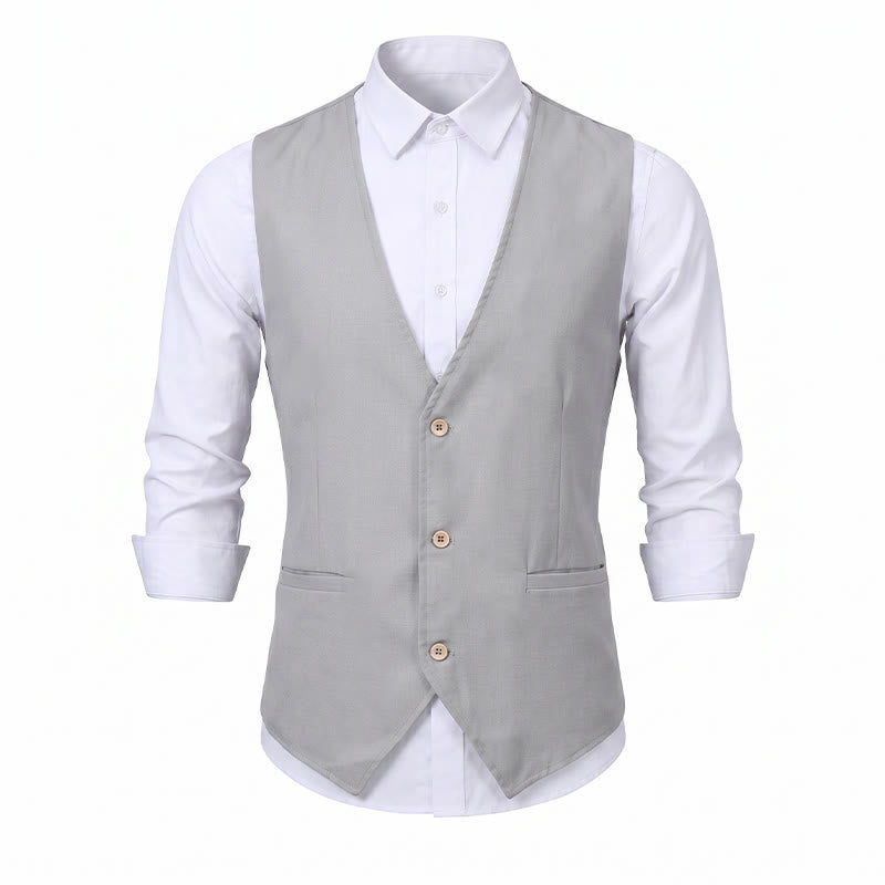 Daily Wear Breathable Casual Summer Linen Vest - image 14